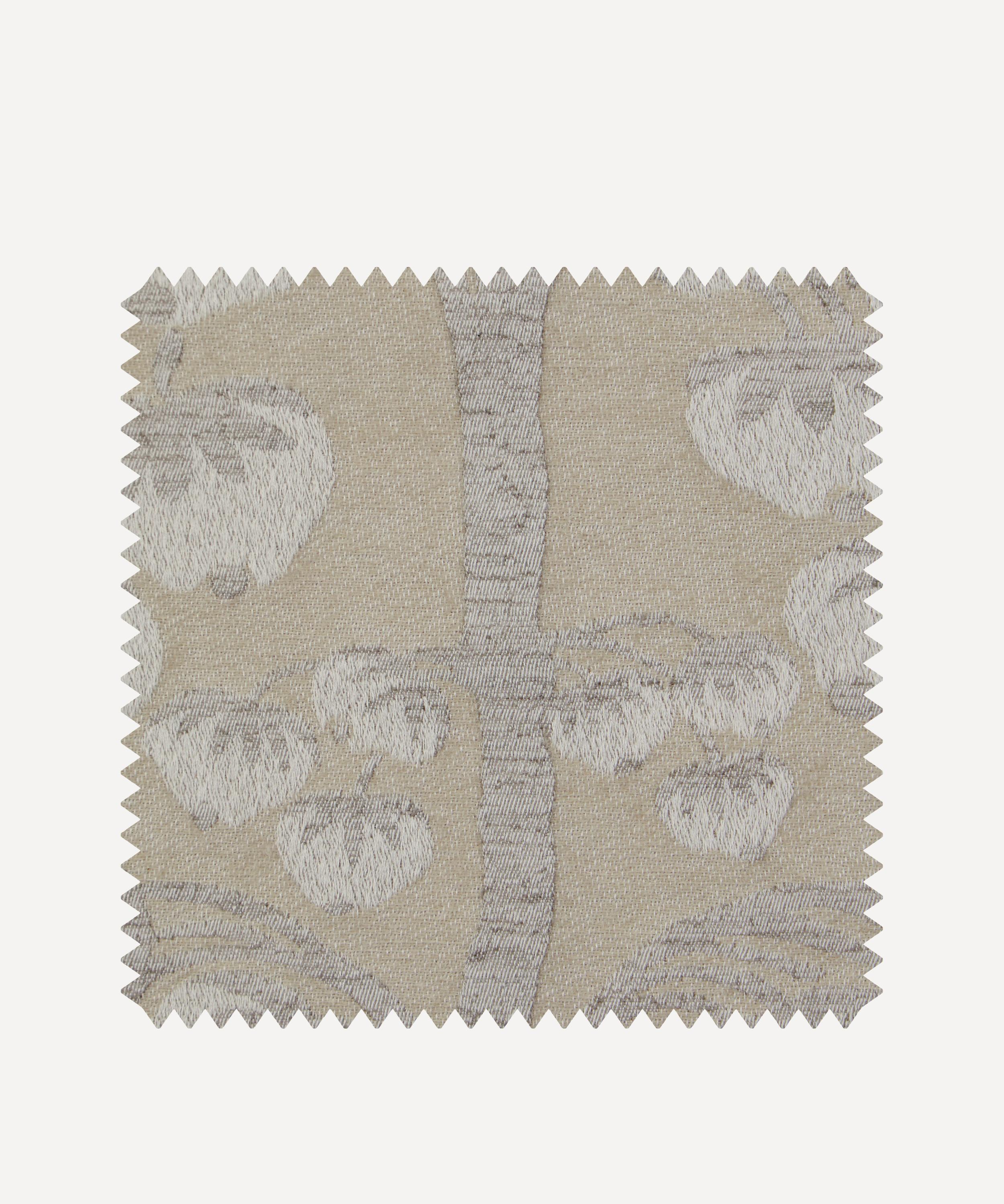 Liberty Interiors - Fabric Swatch - Berry Tree Weave in Pewter image number 0