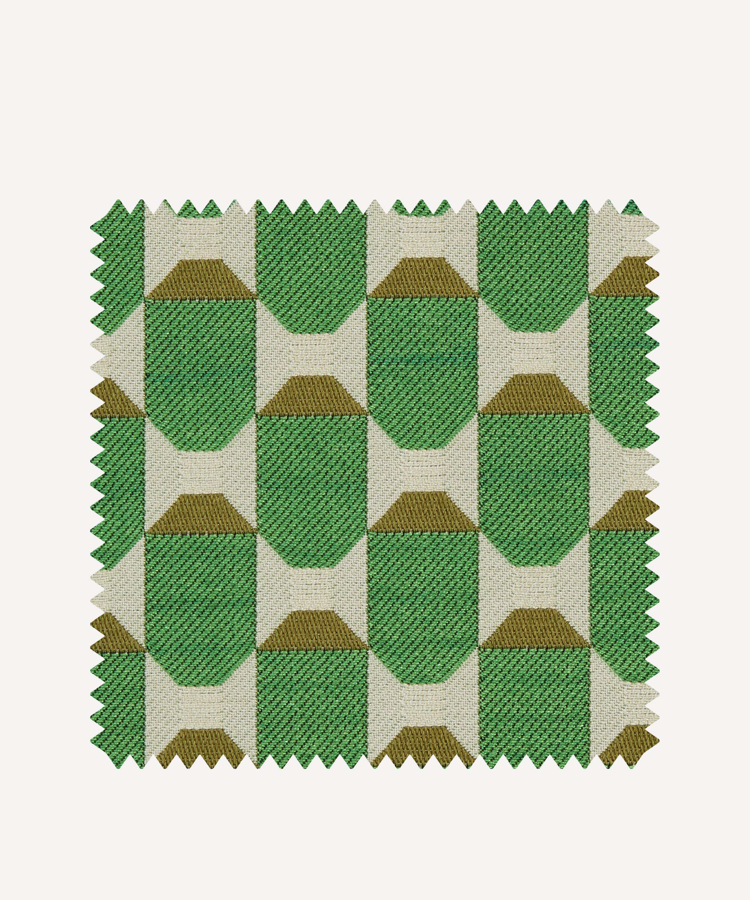 Liberty Interiors - Fabric Swatch - Obi Check in Purslane