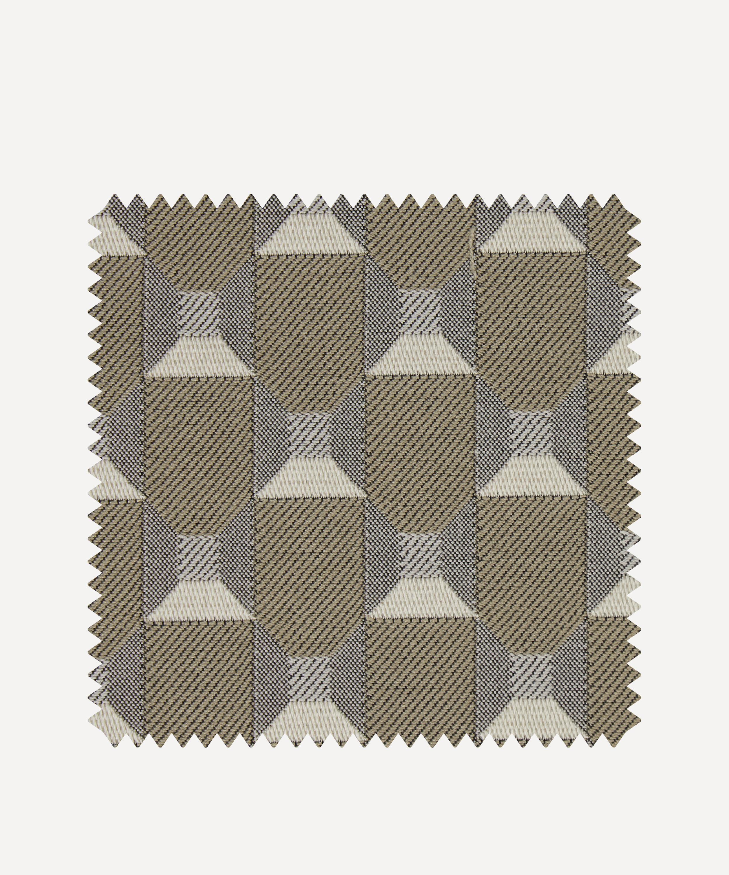 Liberty Interiors - Fabric Swatch - Obi Check in Pewter image number 0