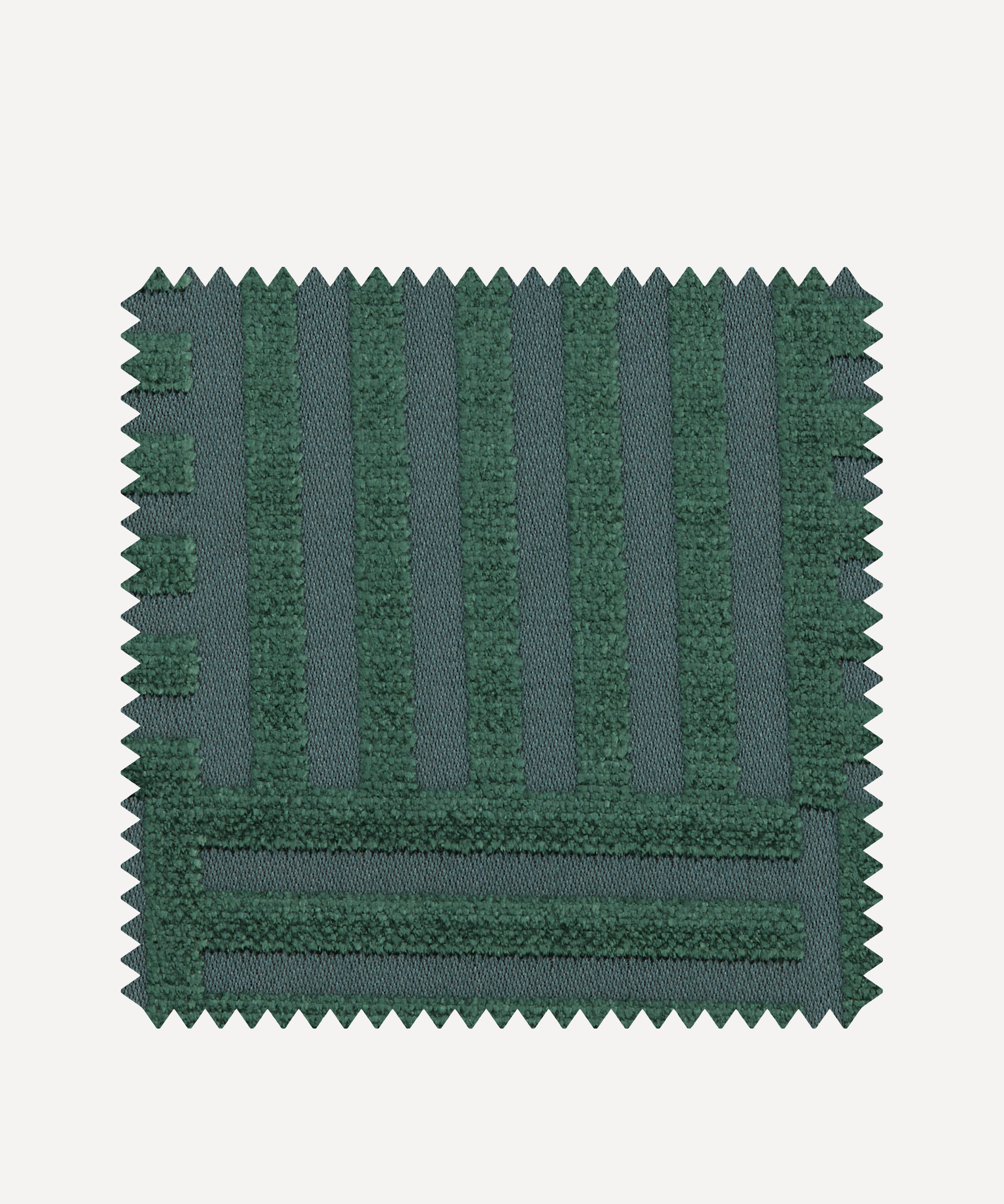 Liberty Interiors - Fabric Swatch - Archive Geo Marsden Velvet in Jade image number 0