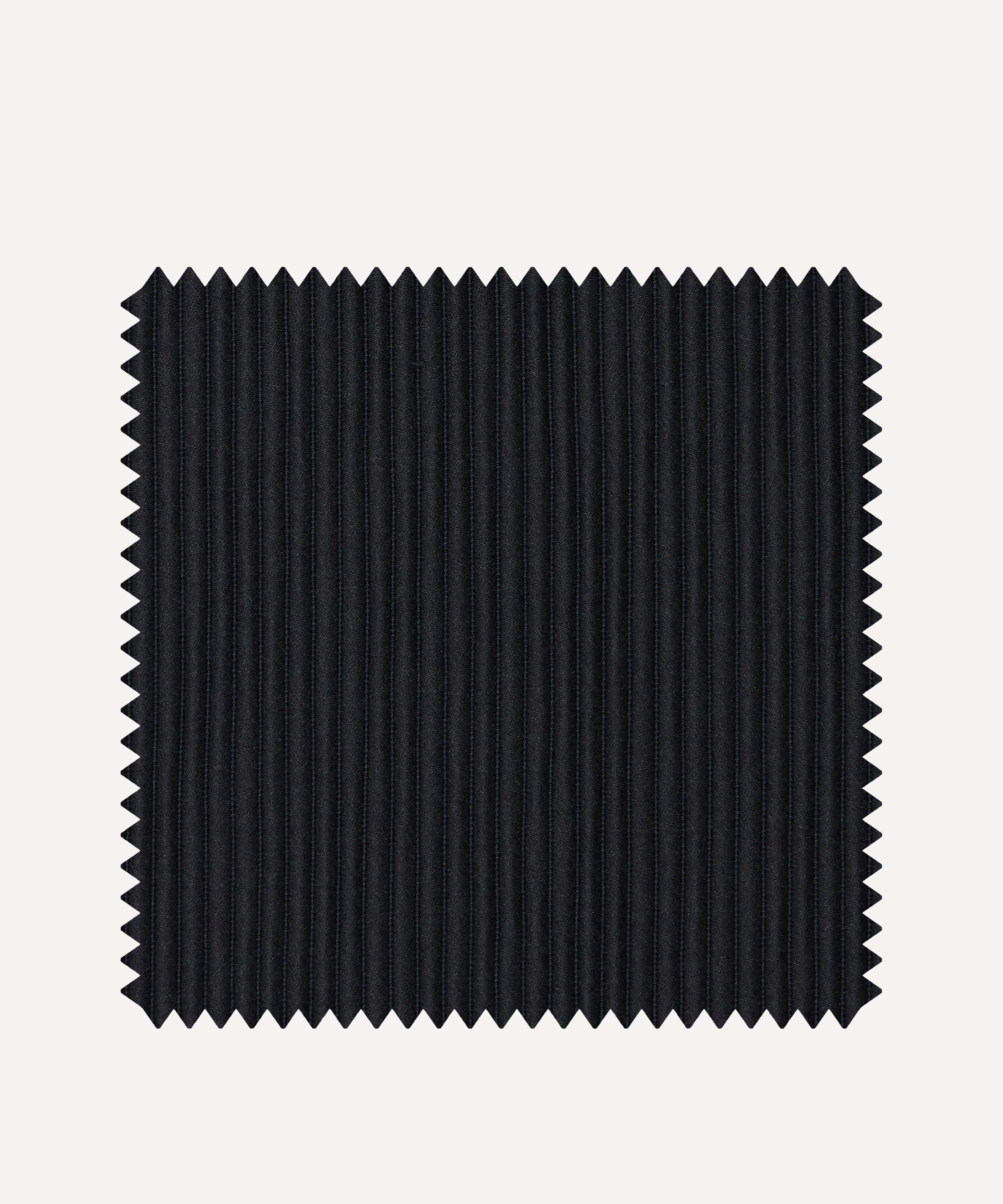 Liberty Interiors - Fabric Swatch - Ottoman Stripe in Ink image number 0