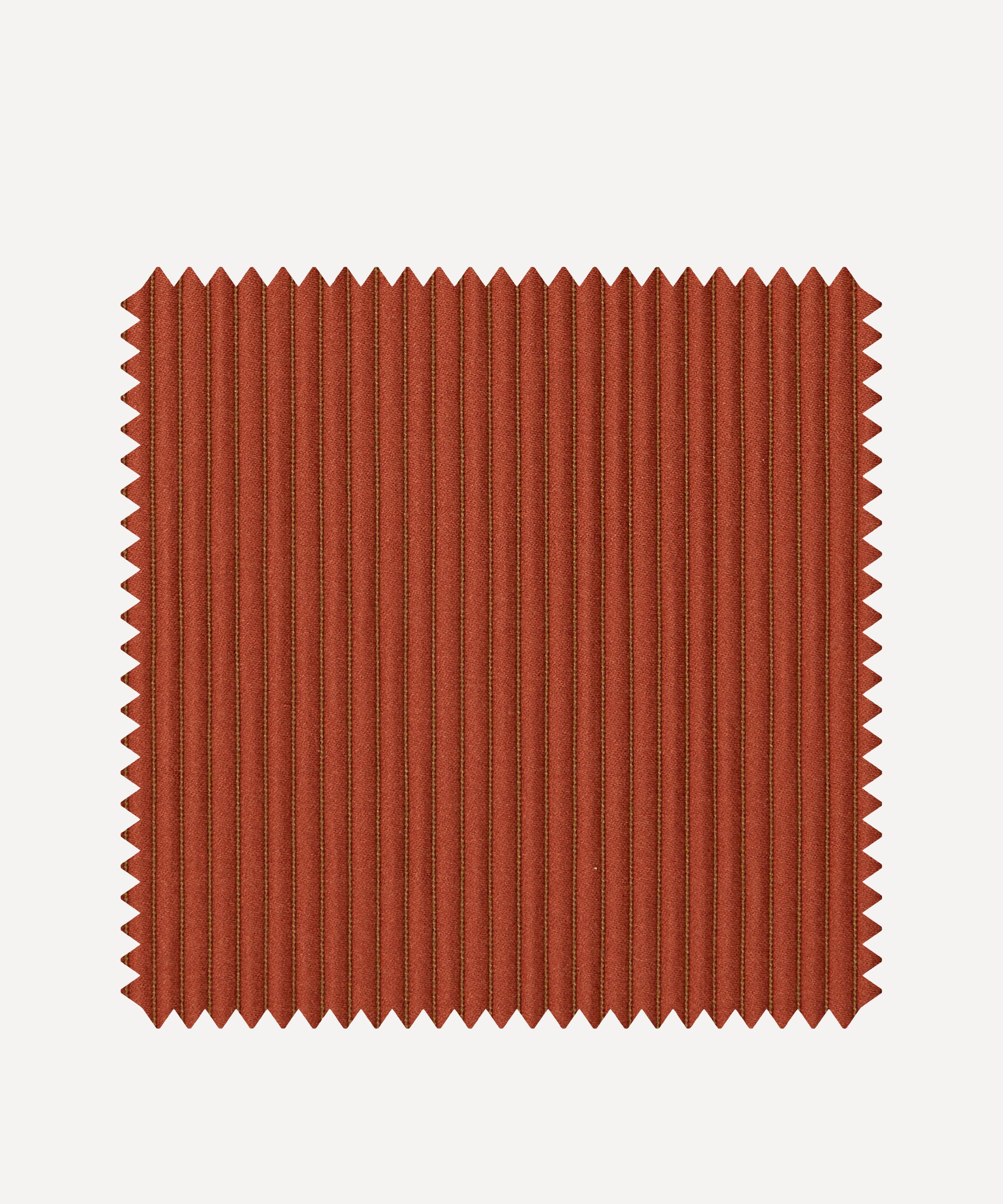 Liberty Interiors - Fabric Swatch - Ottoman Stripe in Lacquer image number 0