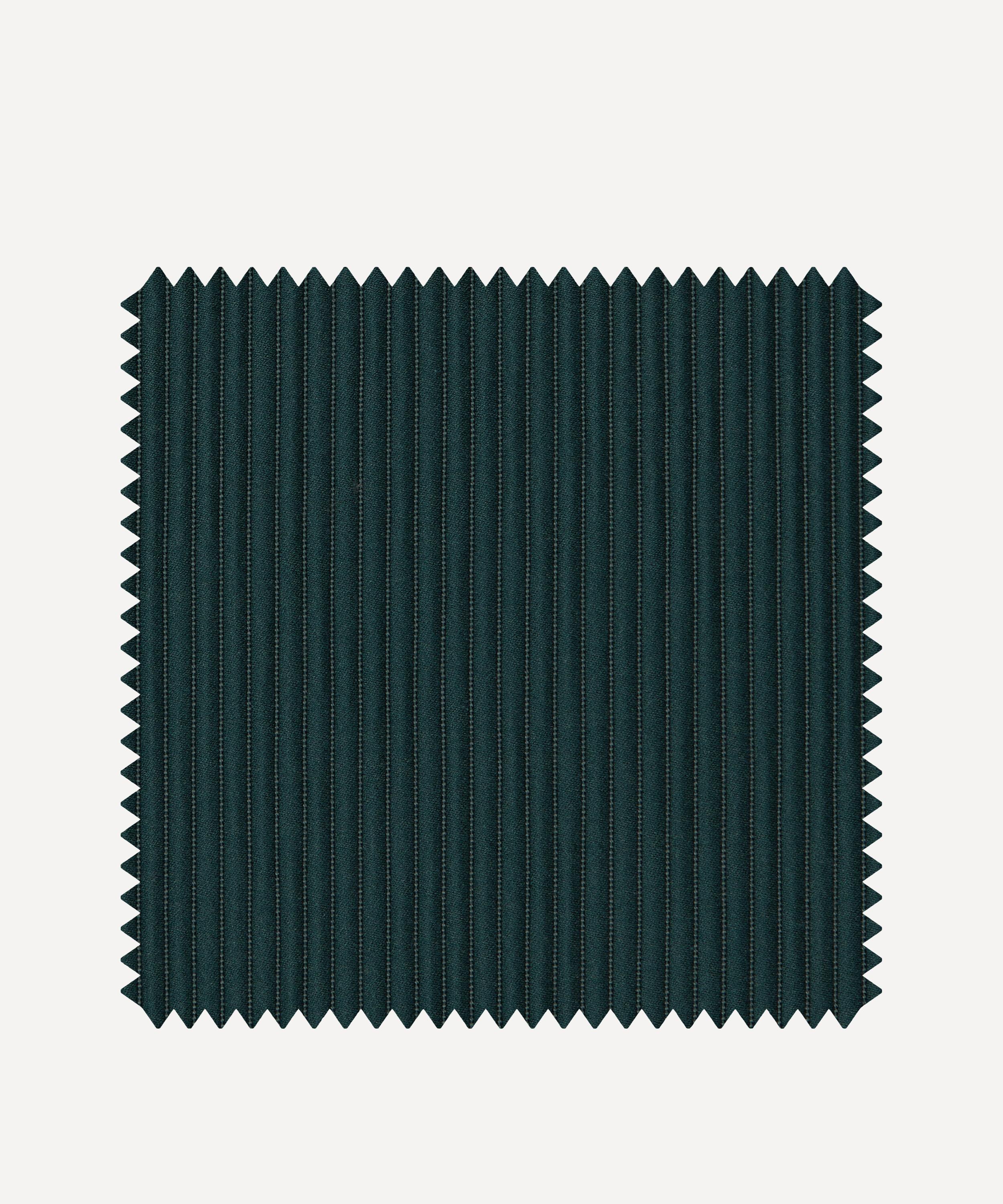 Liberty Interiors - Fabric Swatch - Ottoman Stripe in Scarab image number 0