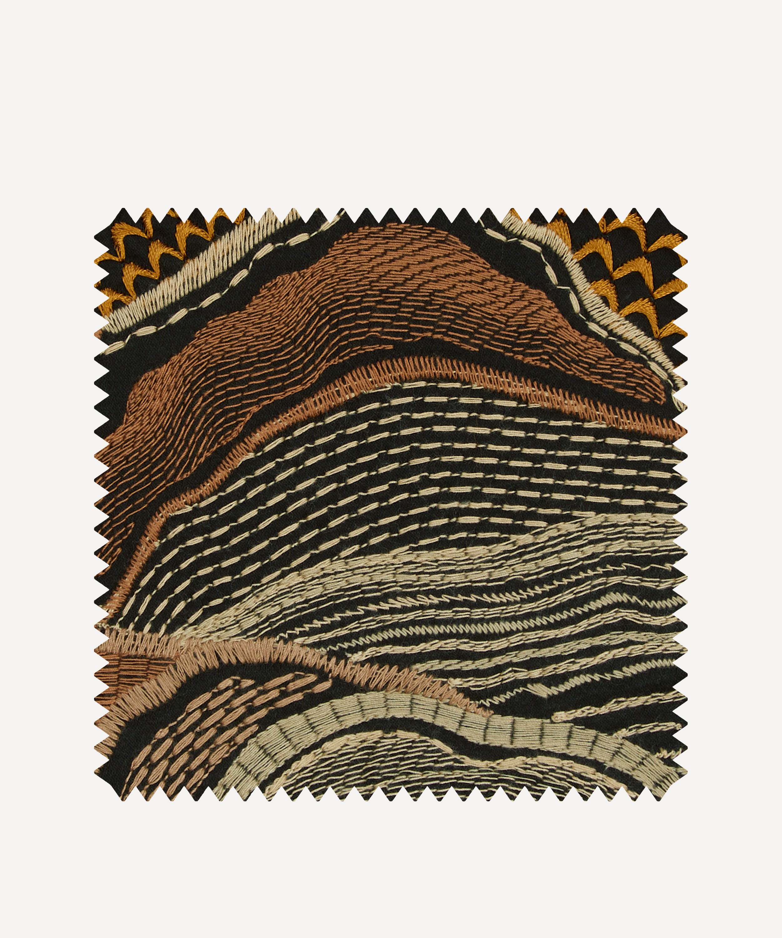 Liberty Interiors - Fabric Swatch - Mount Edo in Pewter Dark image number 0