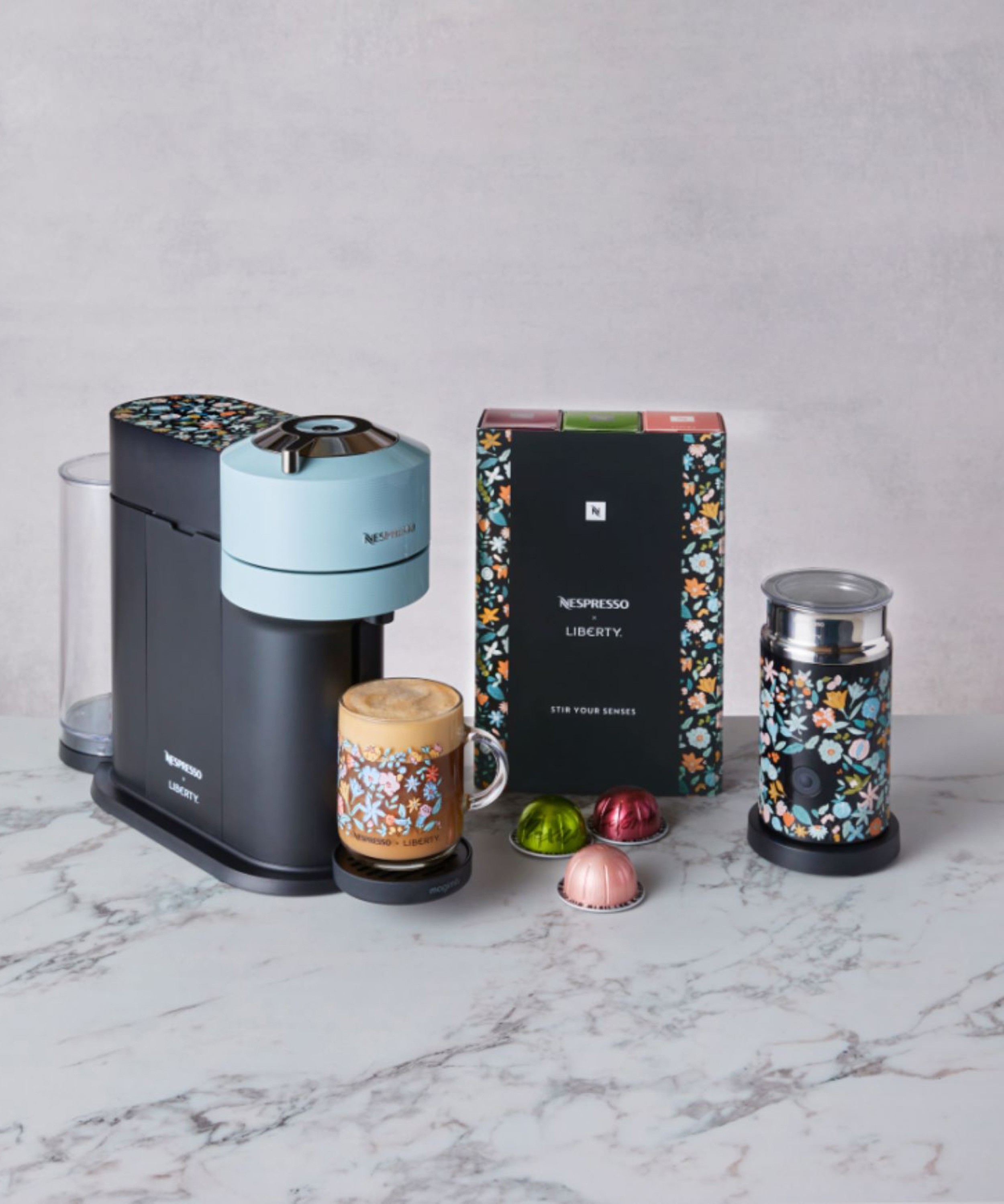NESPRESSO x Liberty Limited Edition Vertuo Next Coffee Machine by Magimix