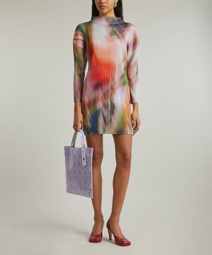 Pleats Please Issey Miyake - Turnip & Spinach Pleated Tunic image number 1
