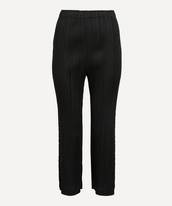 Pleats Please Issey Miyake - THICKER Flared Pleated Trousers 1 image number null