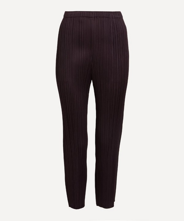 Pleats Please Issey Miyake - MONTHLY COLOURS JANUARY Pleated Trousers image number null