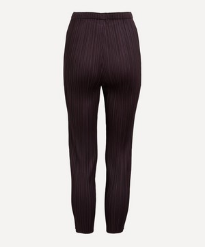 Pleats Please Issey Miyake - MONTHLY COLOURS JANUARY Pleated Trousers image number 2