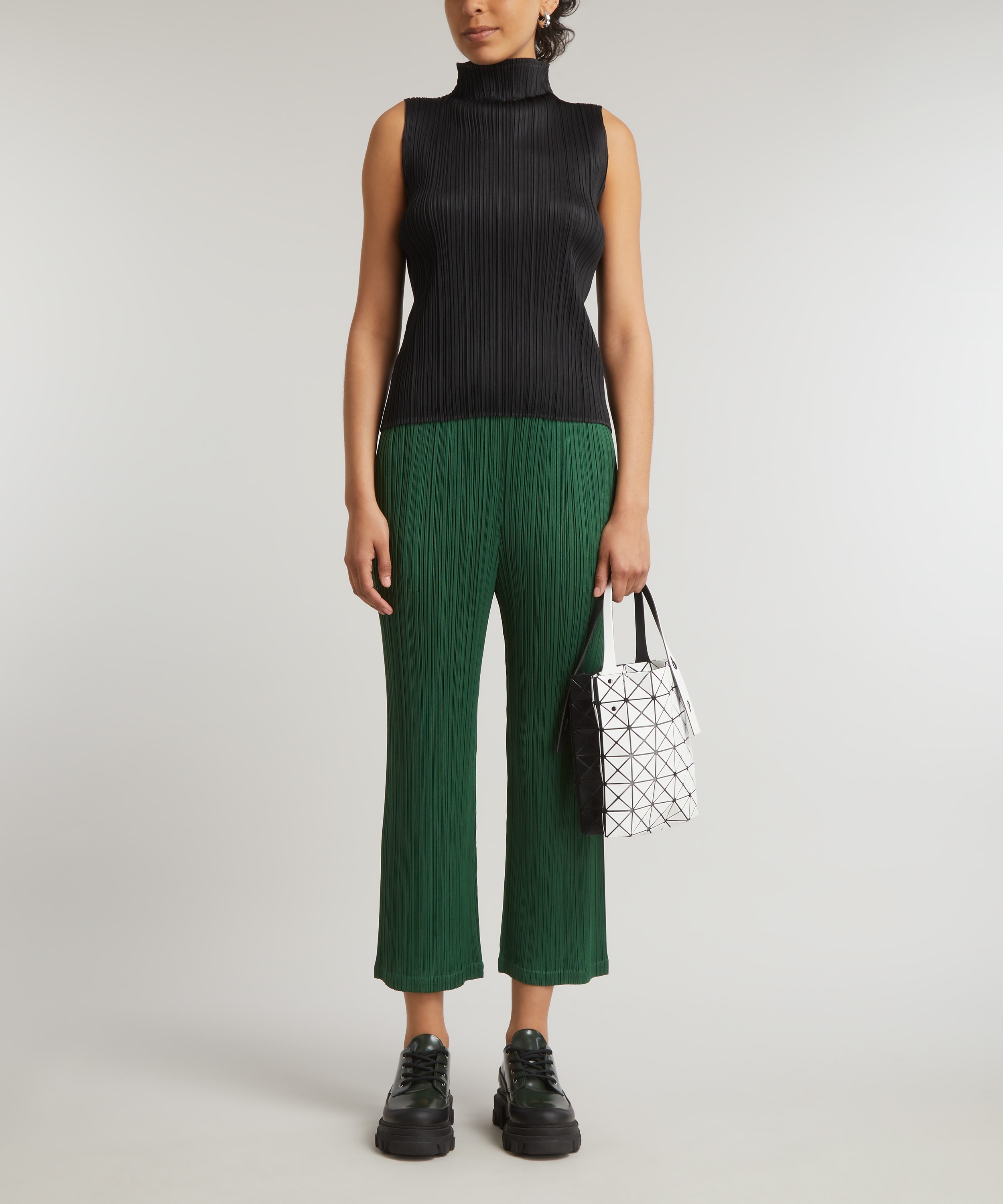 Pleats Please Issey Miyake - MONTHLY COLOURS FEBUARY Pleated Trousers image number 1
