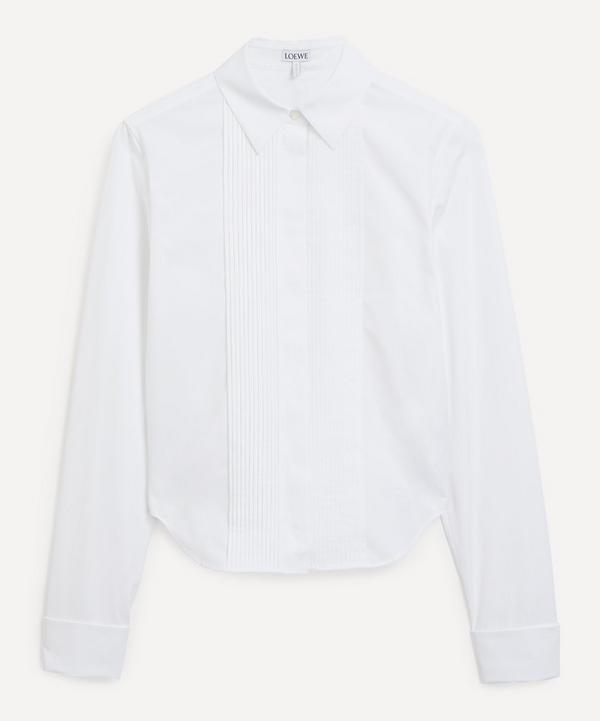 Loewe - Pleated Cotton Poplin Shirt