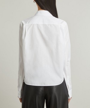 Loewe - Pleated Cotton Poplin Shirt image number 3