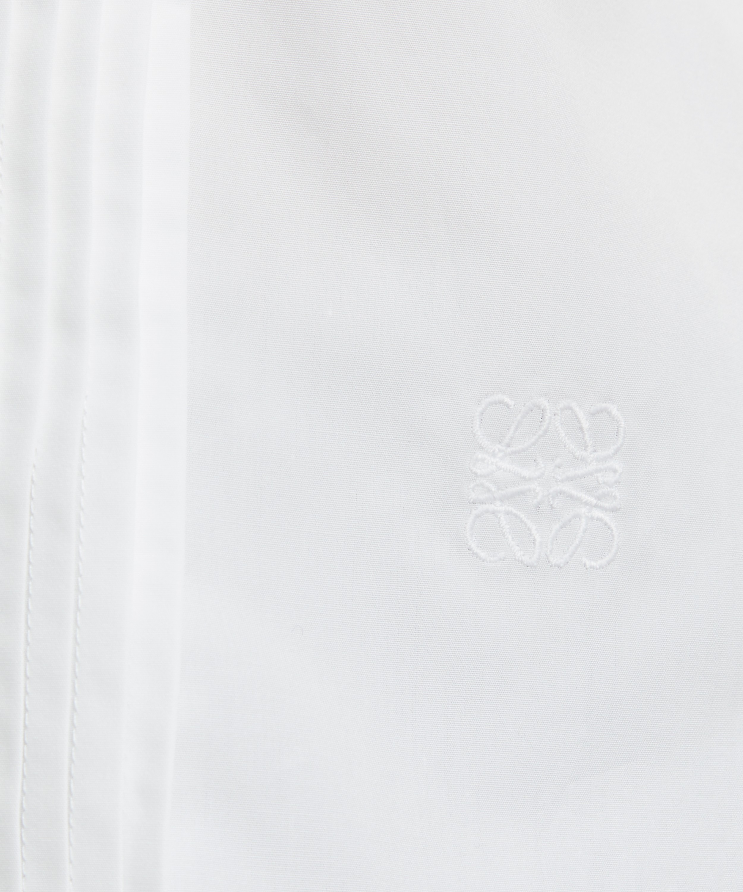 Loewe - Pleated Cotton Poplin Shirt image number 4