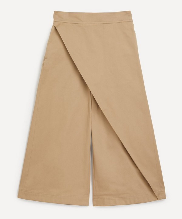 Loewe - Cropped Cotton Drill Trousers
