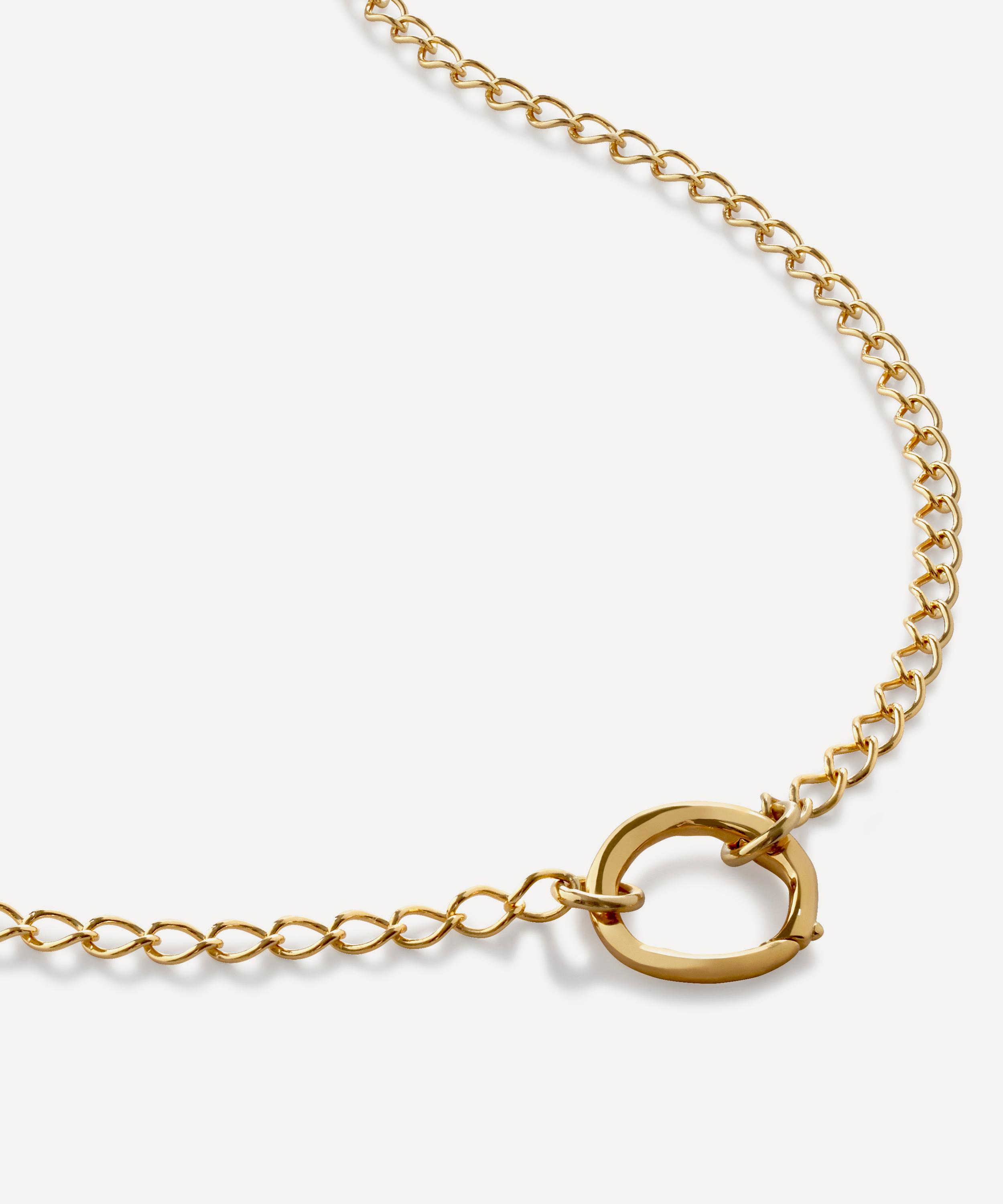 Monica Vinader - 18ct Gold-Plated Vermeil Silver Capture Chain Necklace image number 0