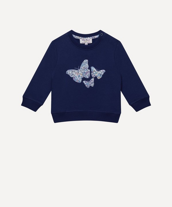 Trotters - Wilshire Butterfly Sweatshirt 3-24 Months image number null