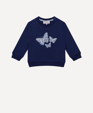 Trotters - Wilshire Butterfly Sweatshirt 3-24 Months image number 0