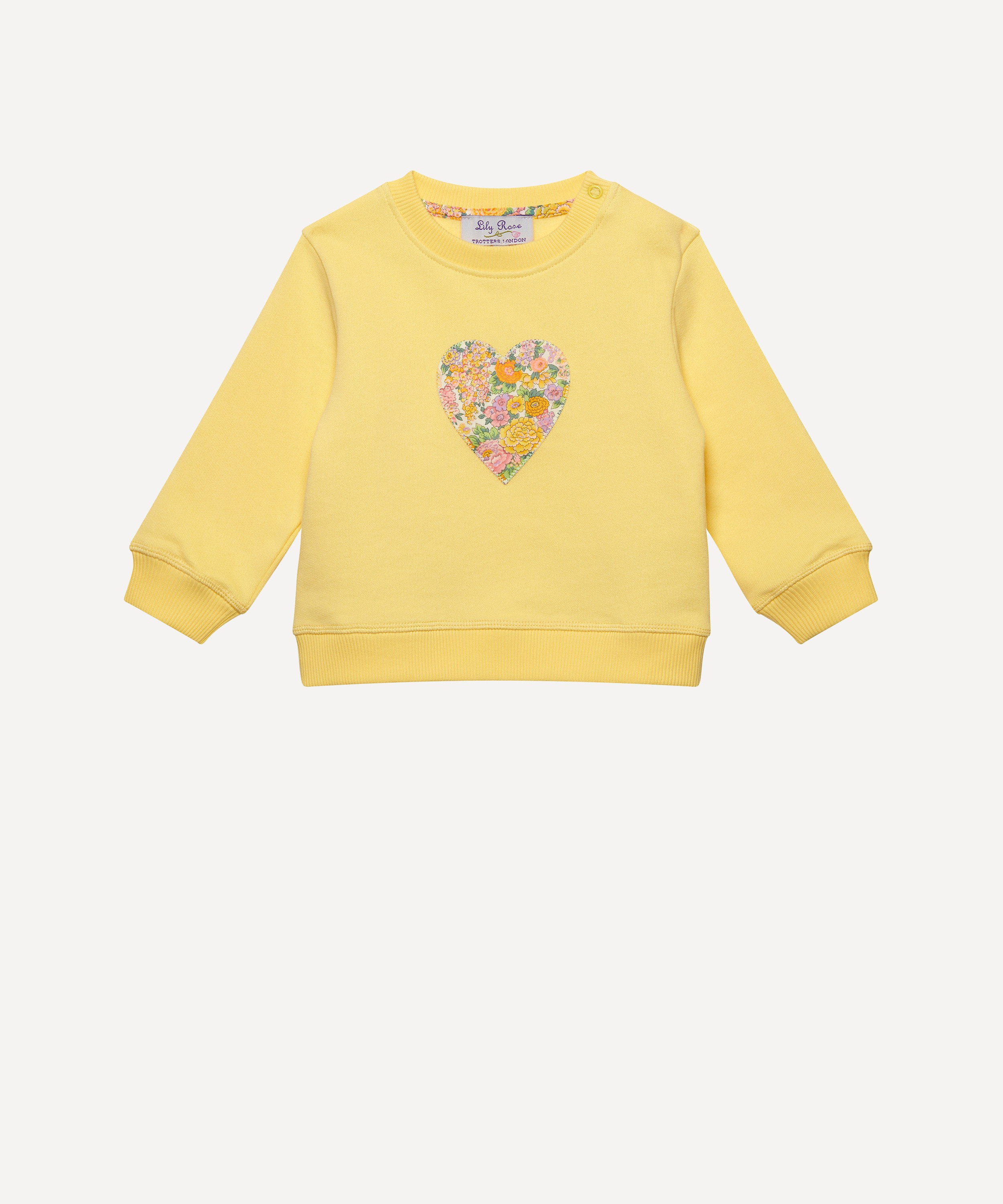 Trotters - Elysian Day Heart Sweatshirt 3-24 Months