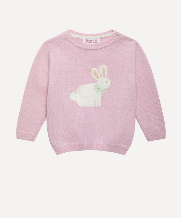 Trotters - Betty Bunny Jumper 3-24 Months image number null