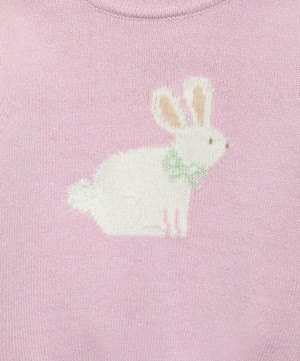 Trotters - Betty Bunny Jumper 3-24 Months image number 2