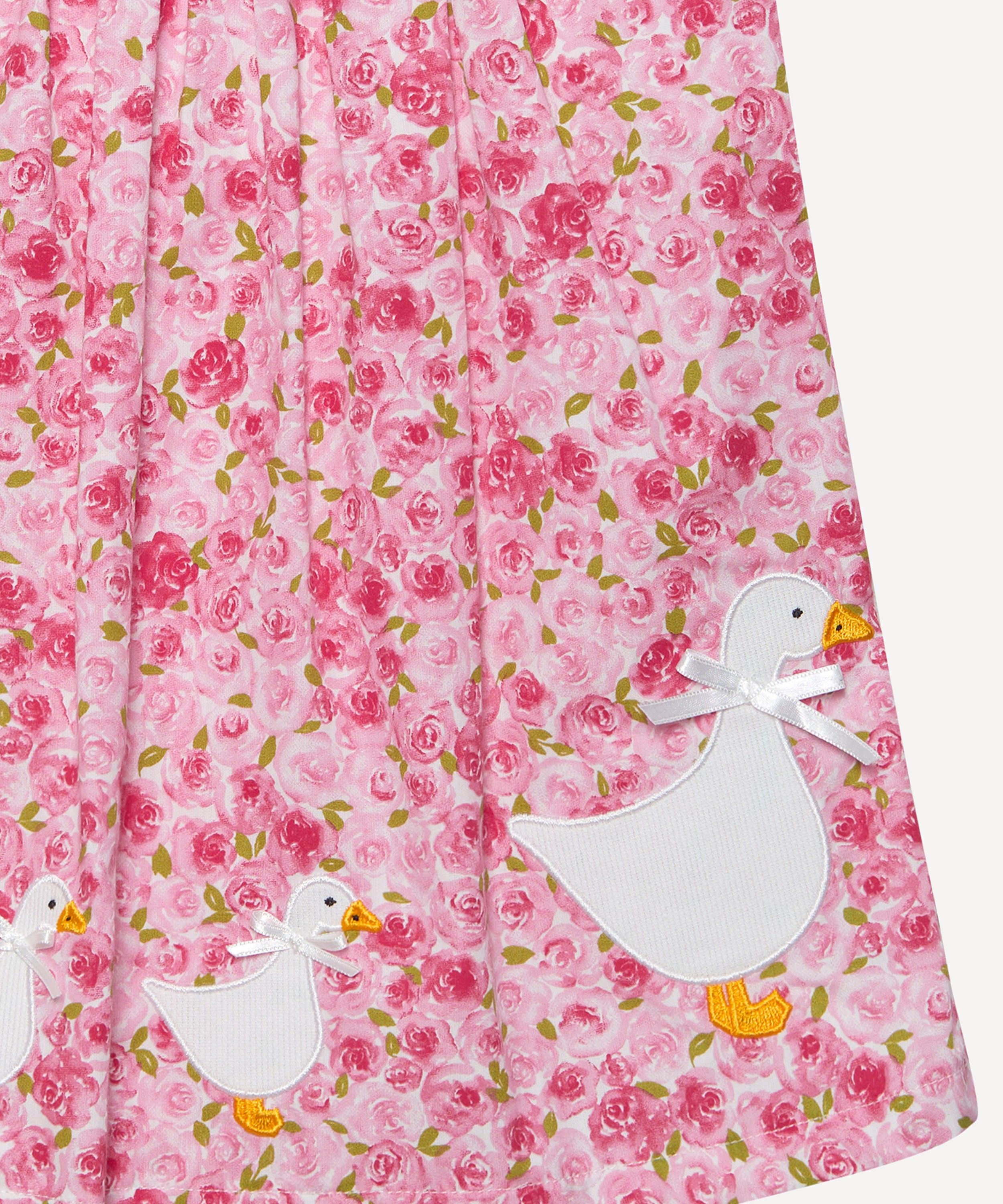 Trotters - Floral Duck Dress 3-24 Months image number 2