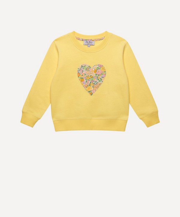 Trotters - Elysian Day Heart Sweatshirt 2-7 Years image number null