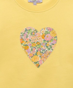 Trotters - Elysian Day Heart Sweatshirt 2-7 Years image number 2