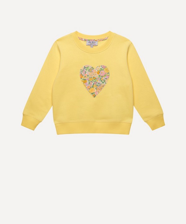 Trotters - Elysian Day Heart Sweatshirt 8-11 Years image number null