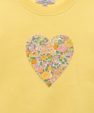 Trotters - Elysian Day Heart Sweatshirt 8-11 Years image number 2