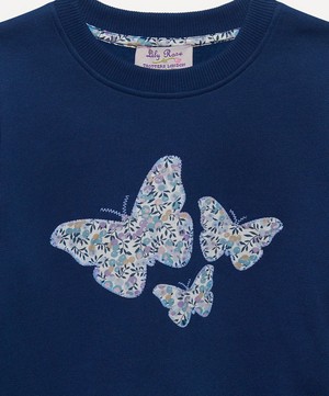 Trotters - Wilshire Butterfly Sweatshirt 2-7 Years image number 2