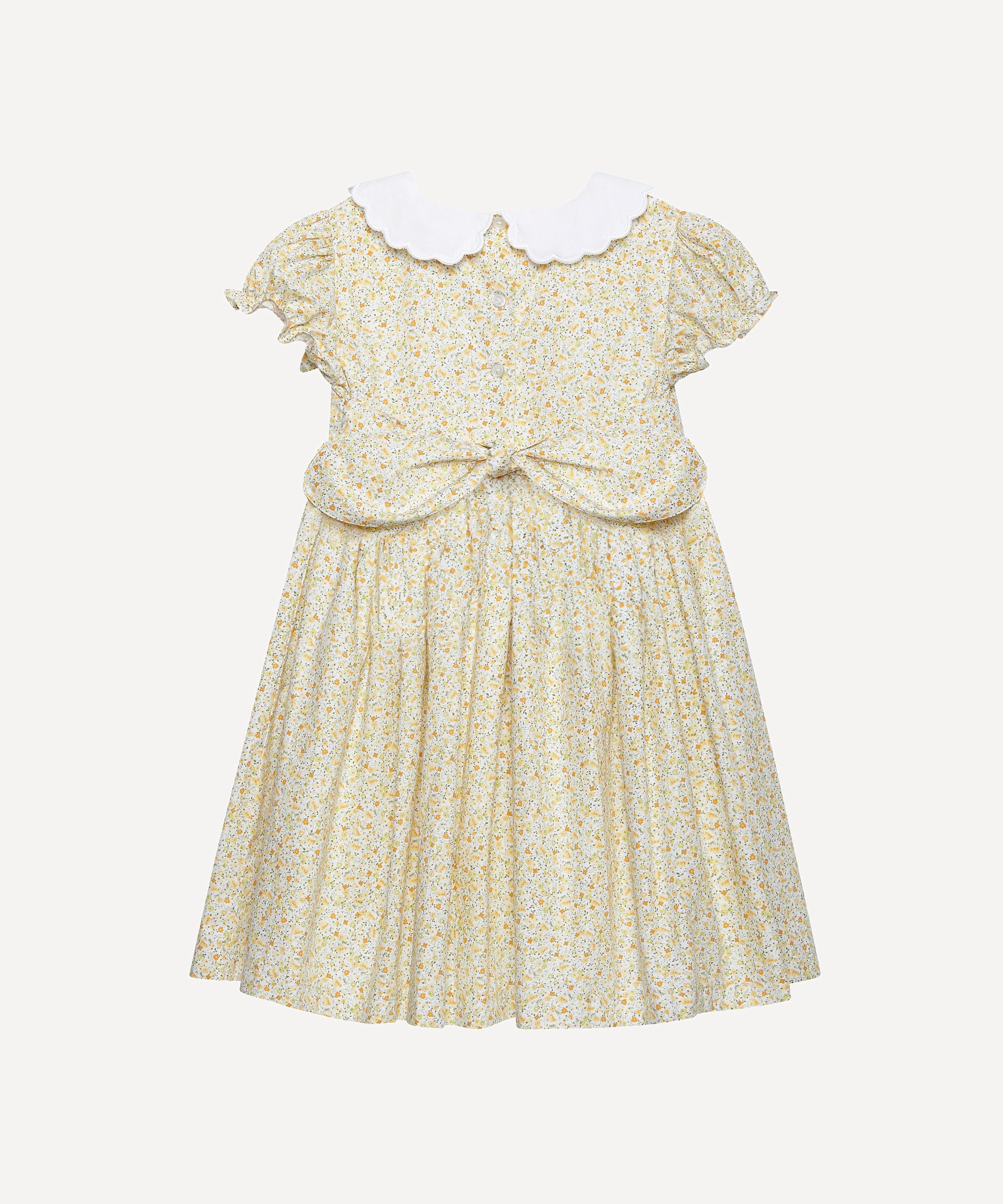 Trotters - Floral Petal Collar Duck Dress 2-5 Years image number 1