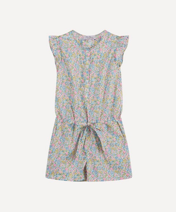 Trotters - Emma Frilled Sleeve Playsuit 2-5 Years image number null