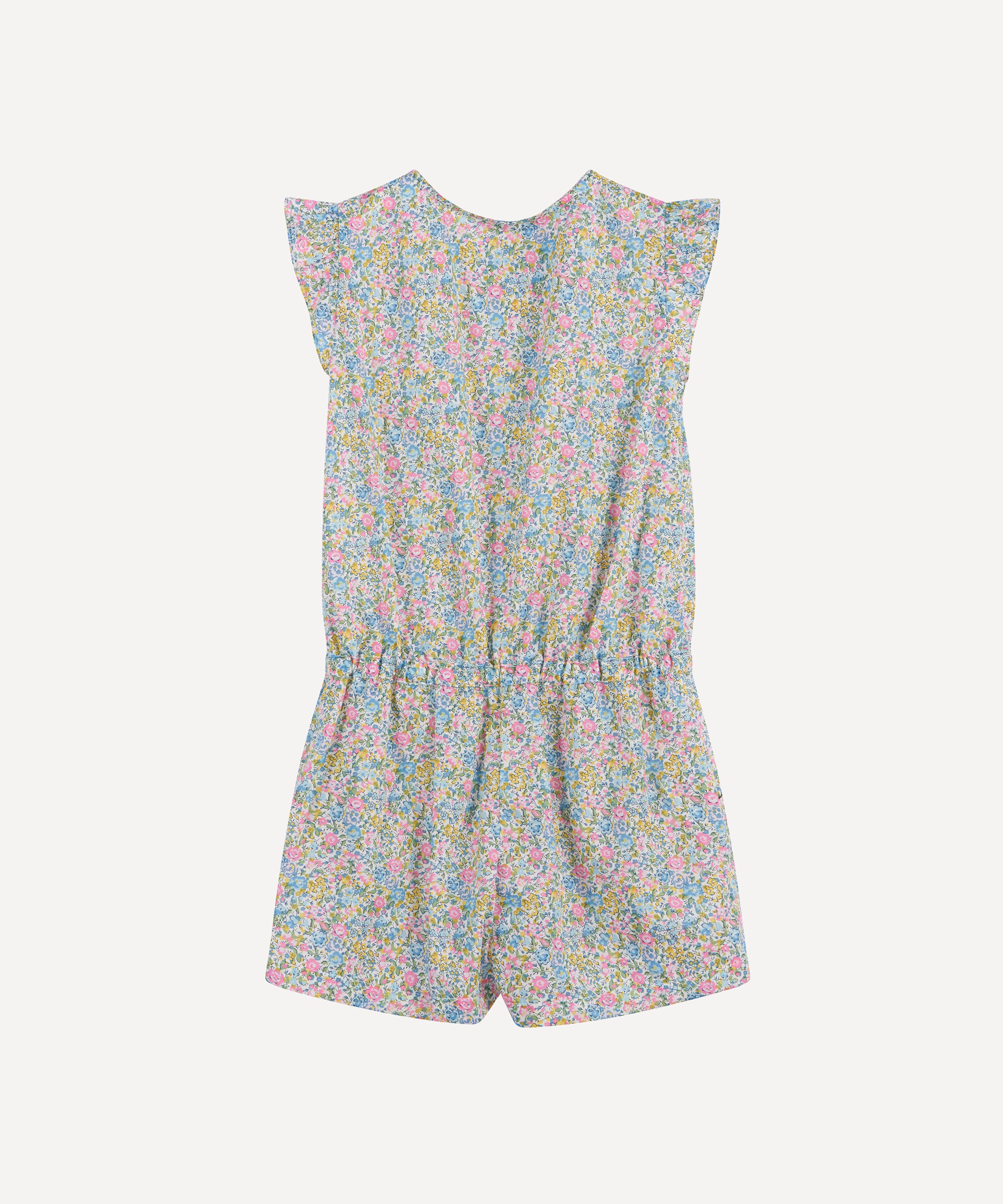 Trotters - Emma Frilled Sleeve Playsuit 6-11 Years image number 1