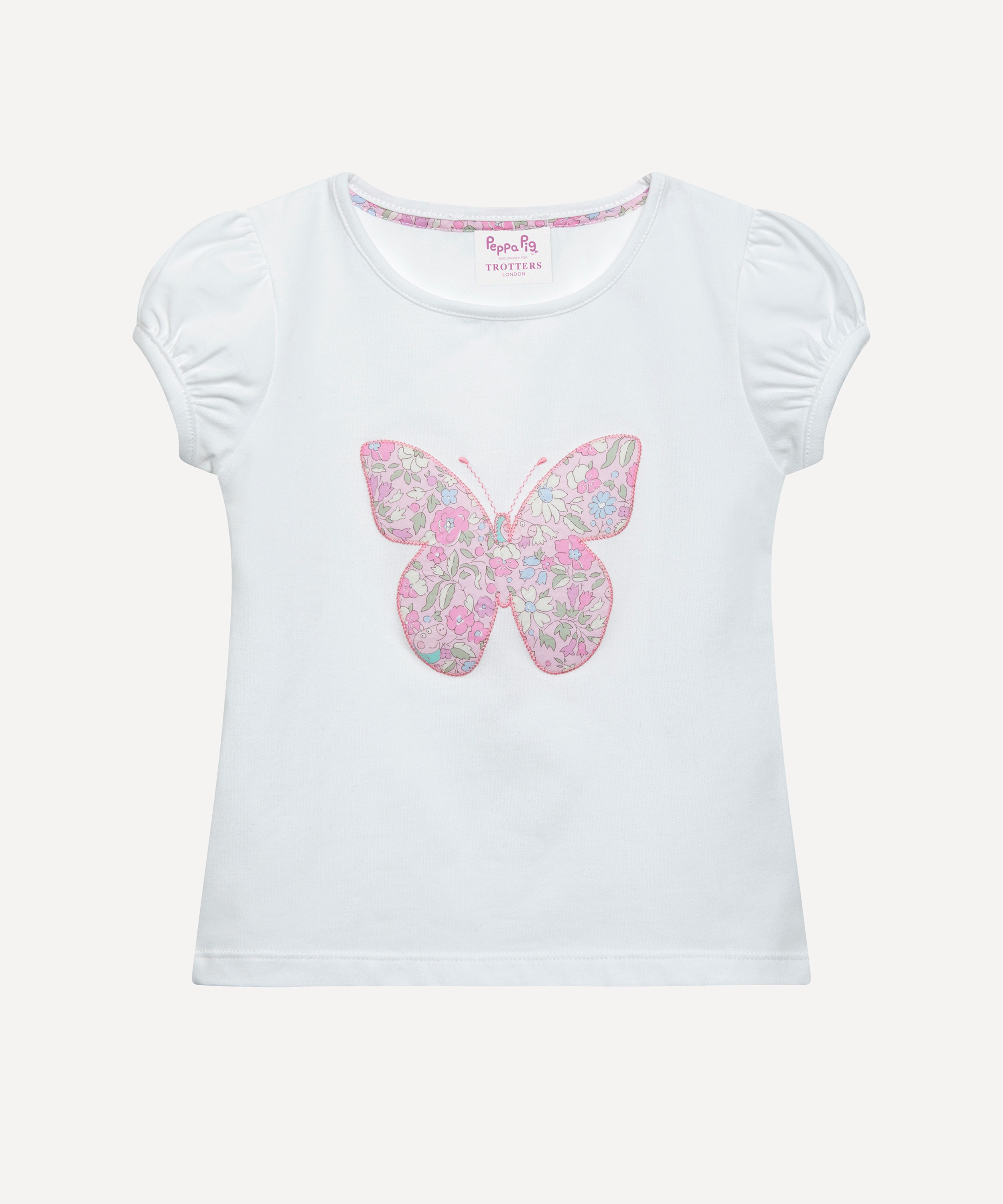 Trotters - x Peppa Pig Butterfly Jersey Top 1-7 Years image number 0