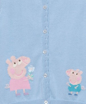 Trotters - Peppa and Geroge Cardigan 1-7 Years image number 2