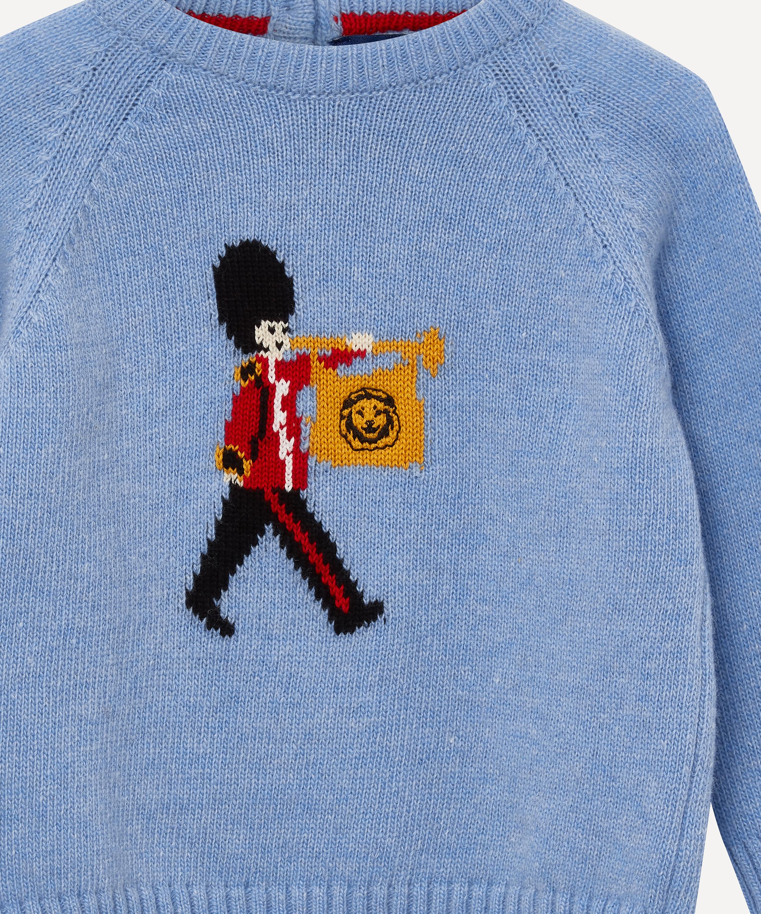 Trotters - Drumming Guardsman Jumper 3-24 Months image number 2