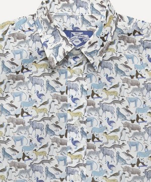 Trotters - Short Sleeve Zoo Shirt 2-5 Years image number 2