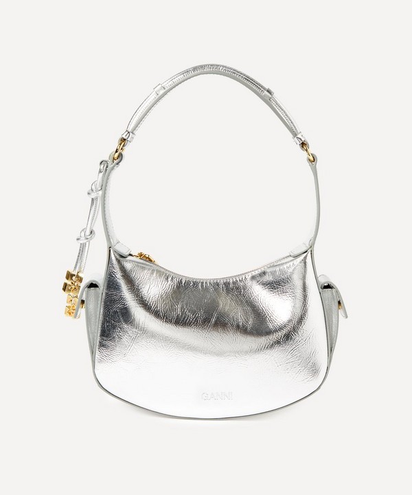 Ganni - Silver Swing Shoulder Bag