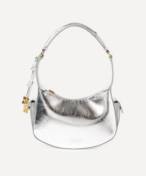 Ganni - Silver Swing Shoulder Bag image number 0