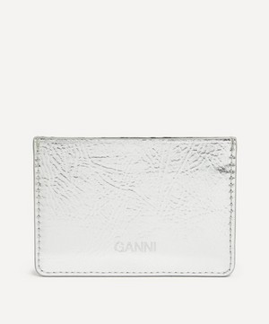 Ganni - Silver Bou Card Holder image number 2