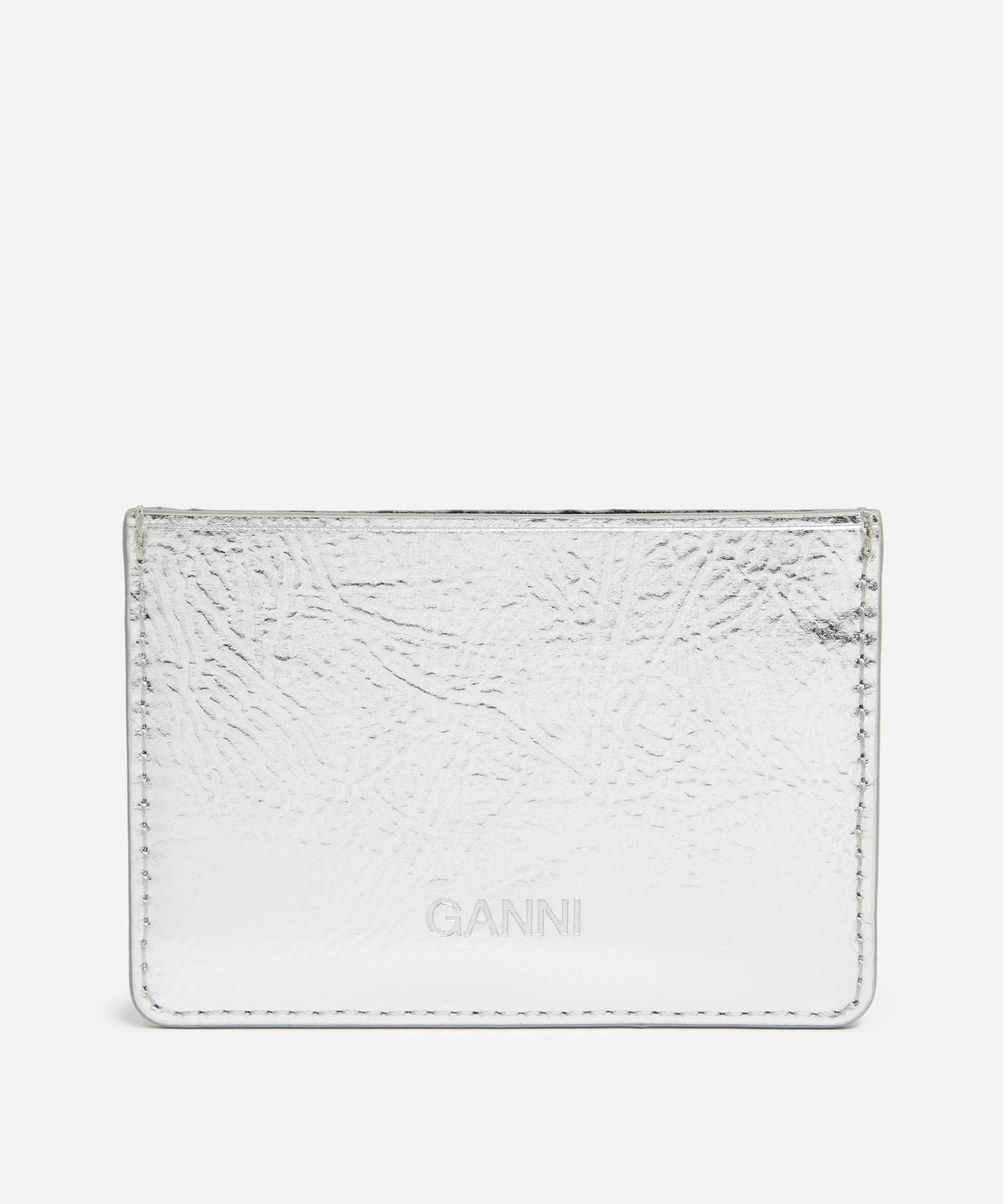 Ganni - Silver Bou Card Holder image number 2