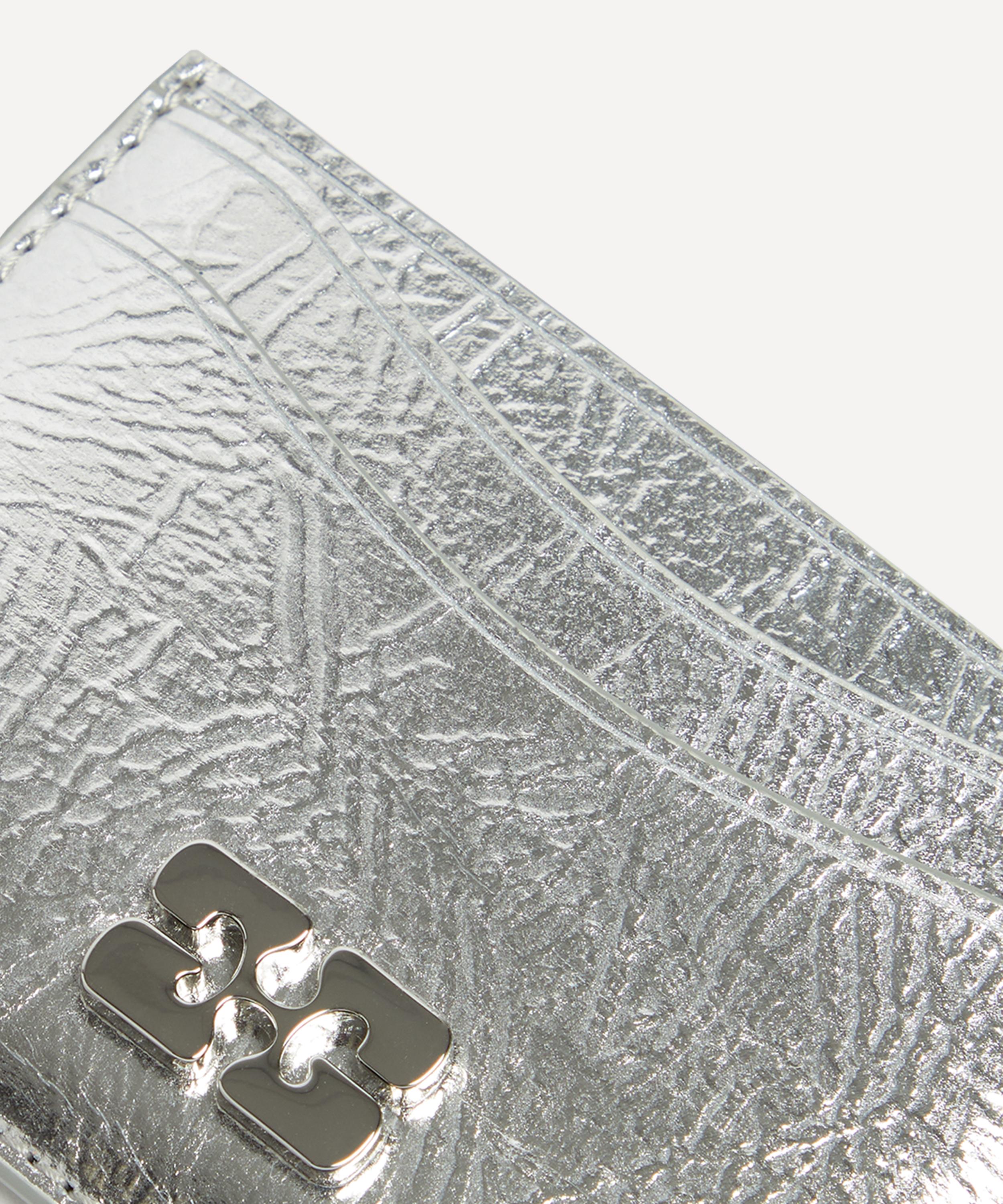 Ganni - Silver Bou Card Holder image number 3