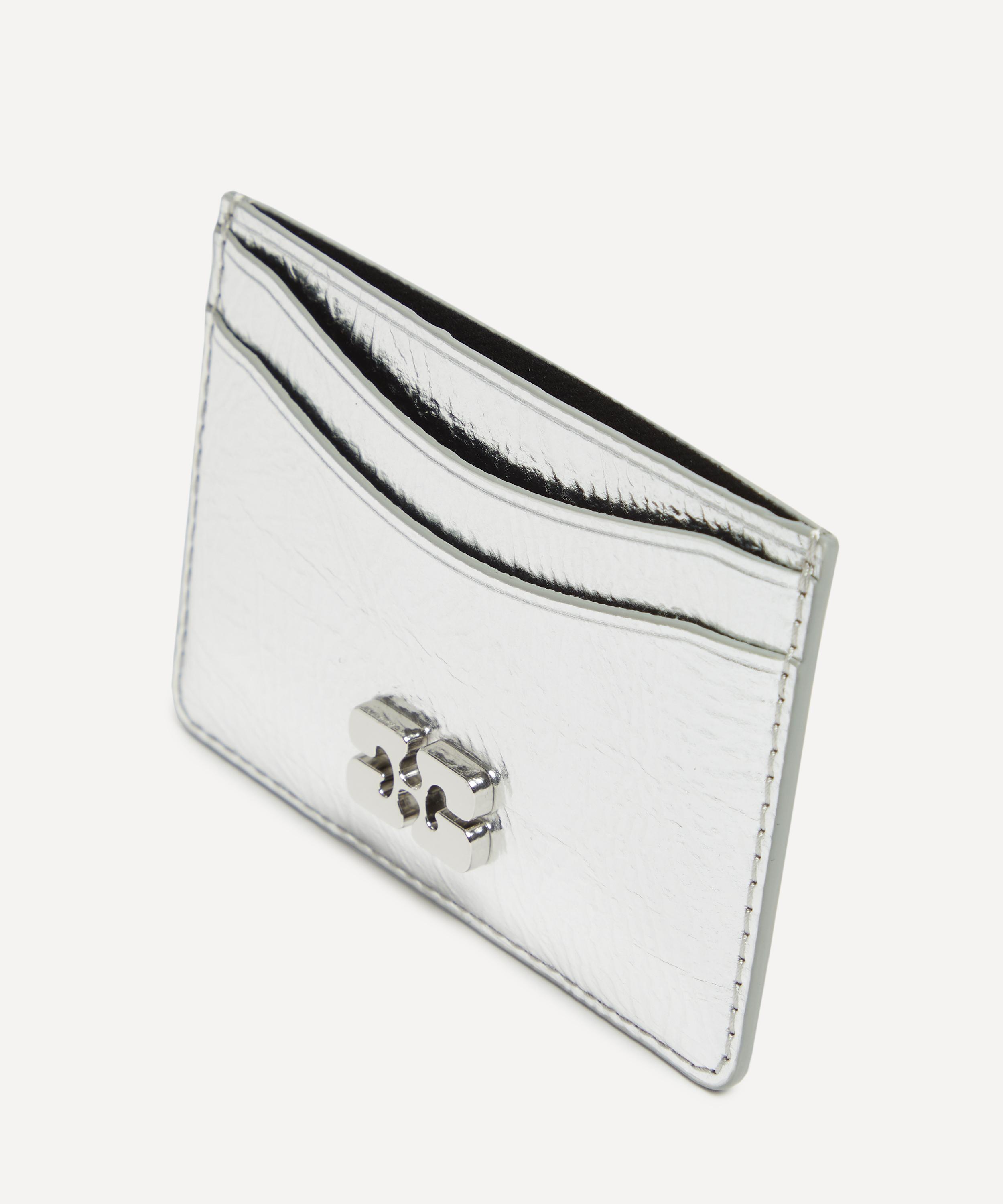 Ganni - Silver Bou Card Holder image number 4