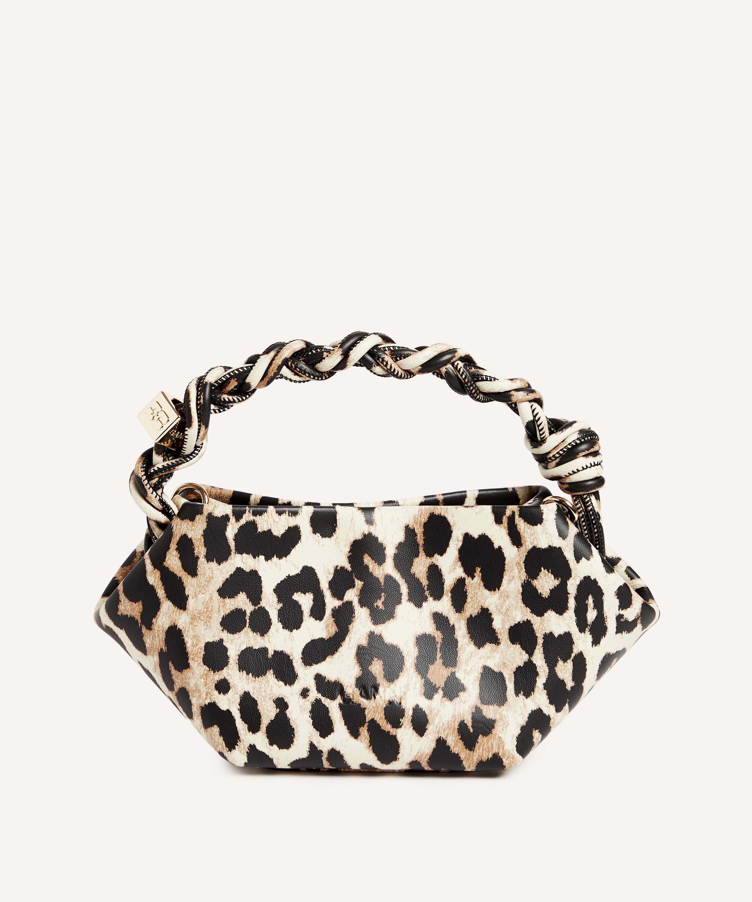 Ganni - Mini Bou Leopard Crossbody Bag image number 3