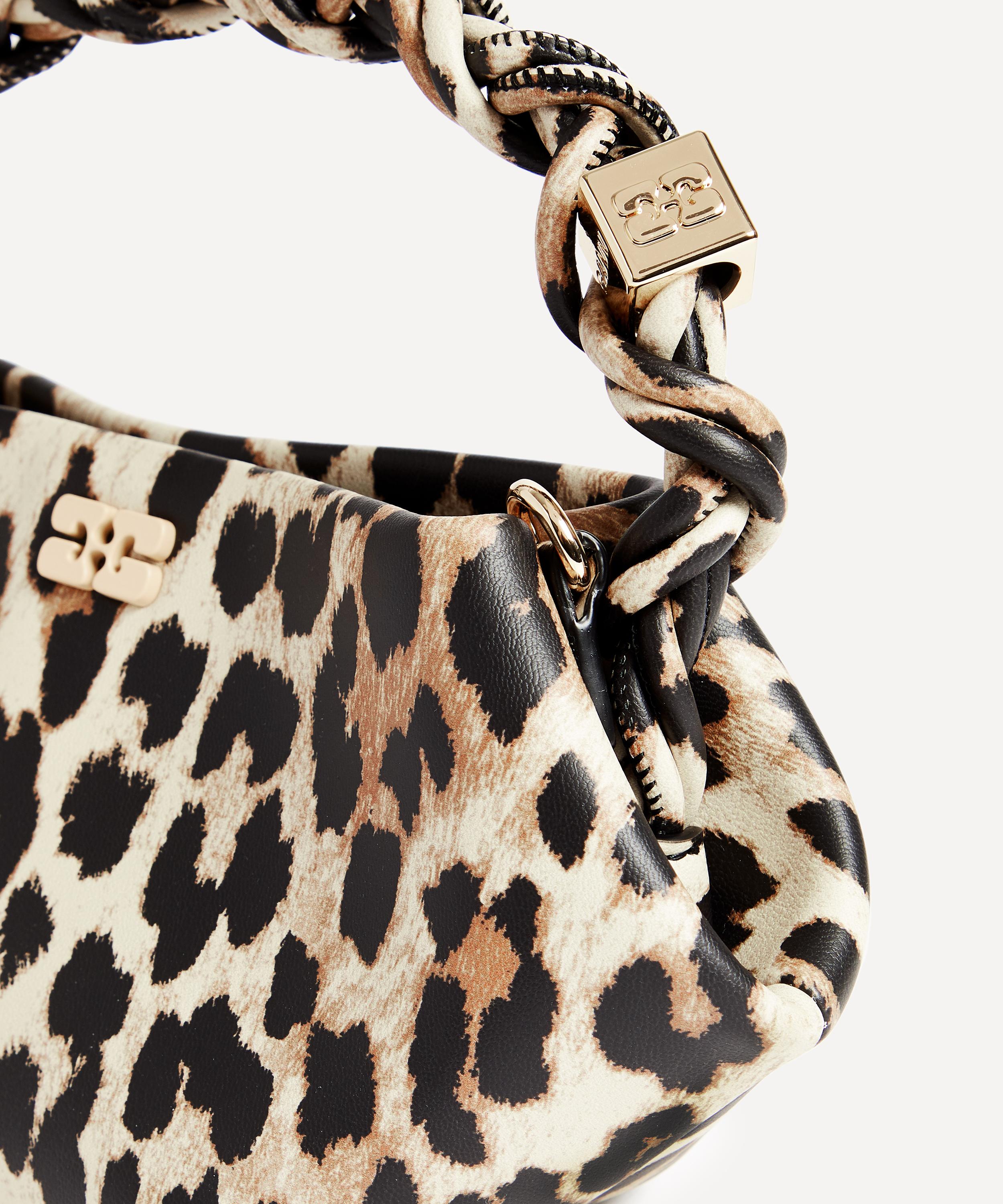 Ganni - Mini Bou Leopard Crossbody Bag image number 4