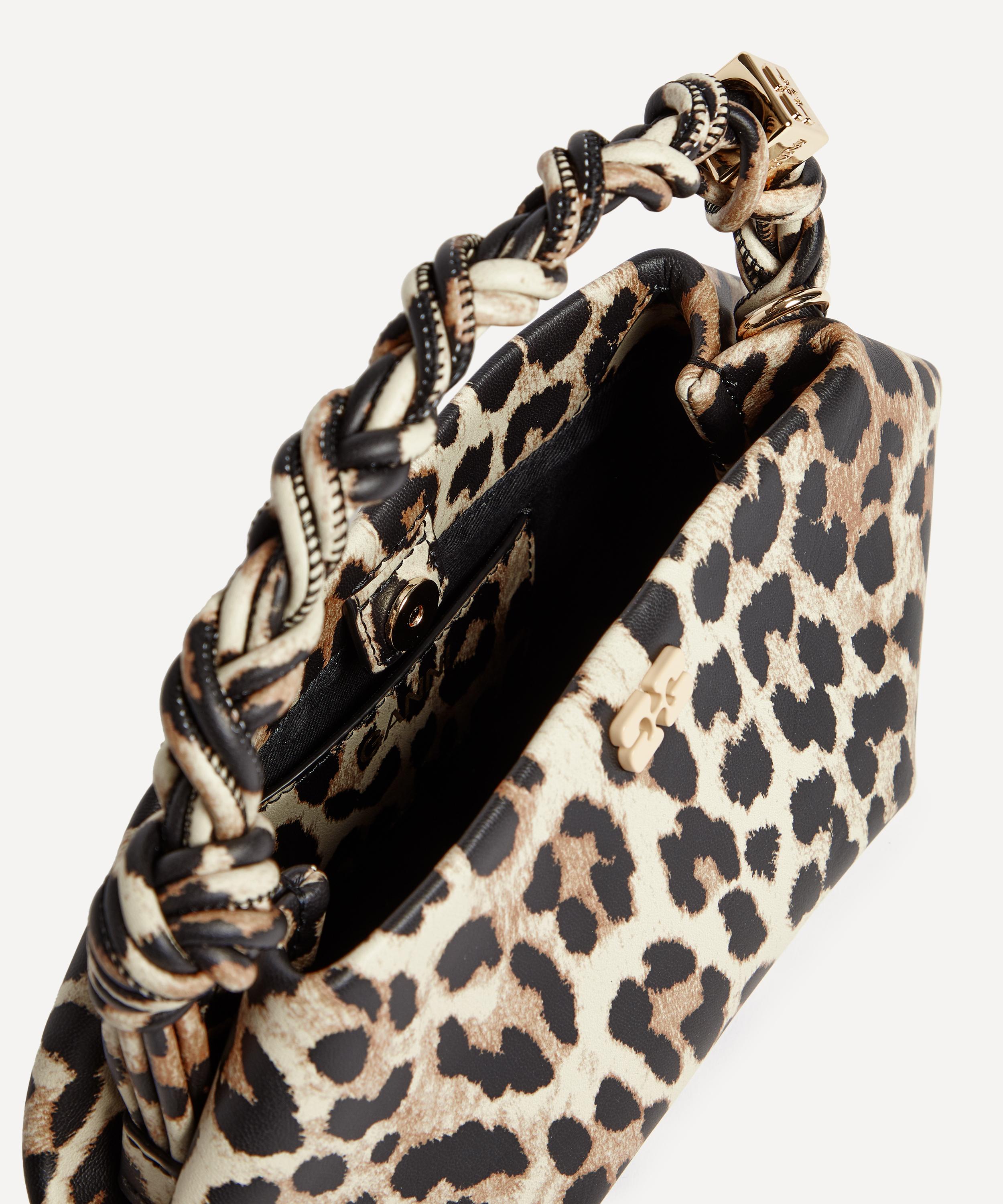 Ganni - Mini Bou Leopard Crossbody Bag image number 5