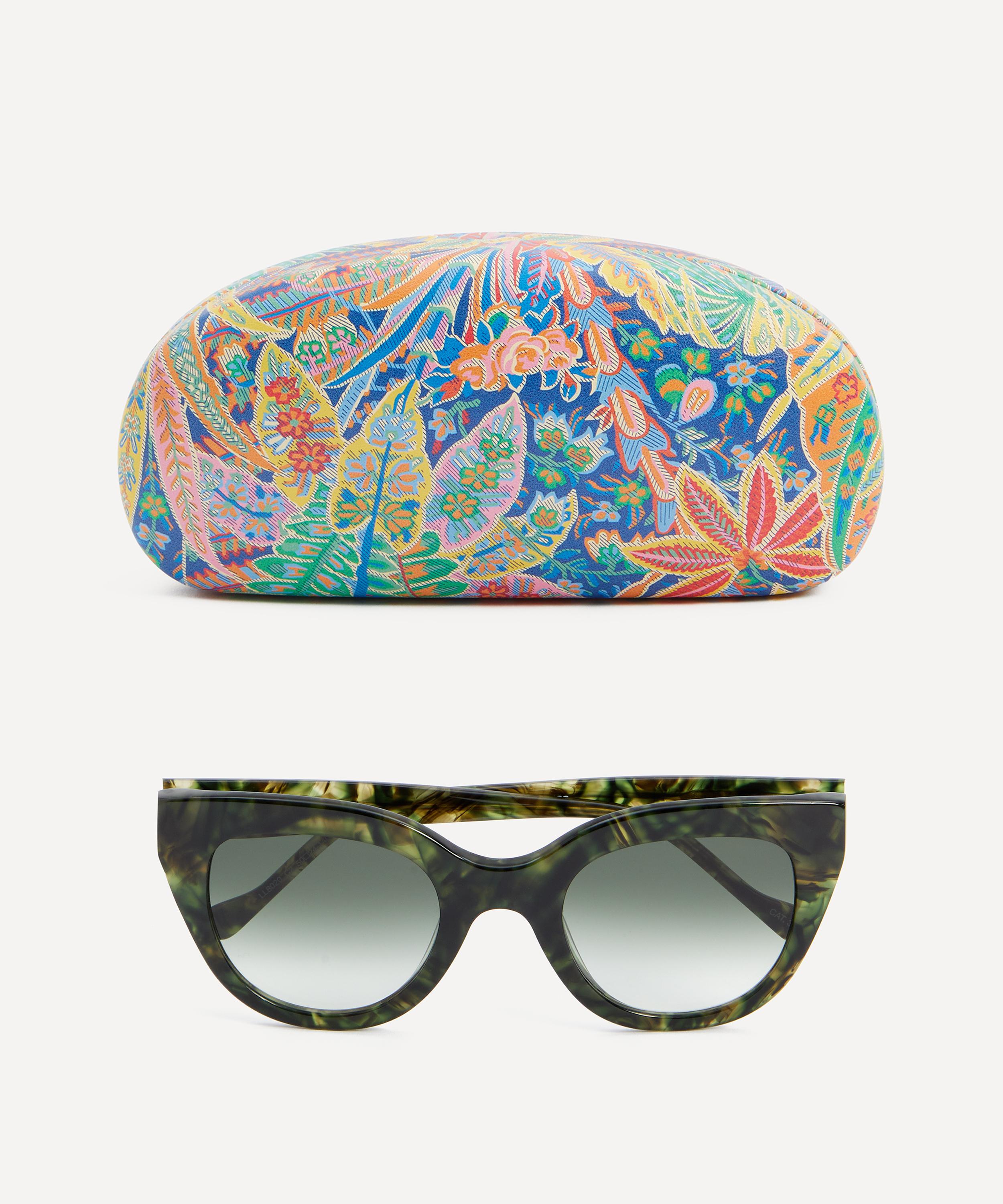 Liberty - Oversized Cat-Eye Sunglasses image number 4