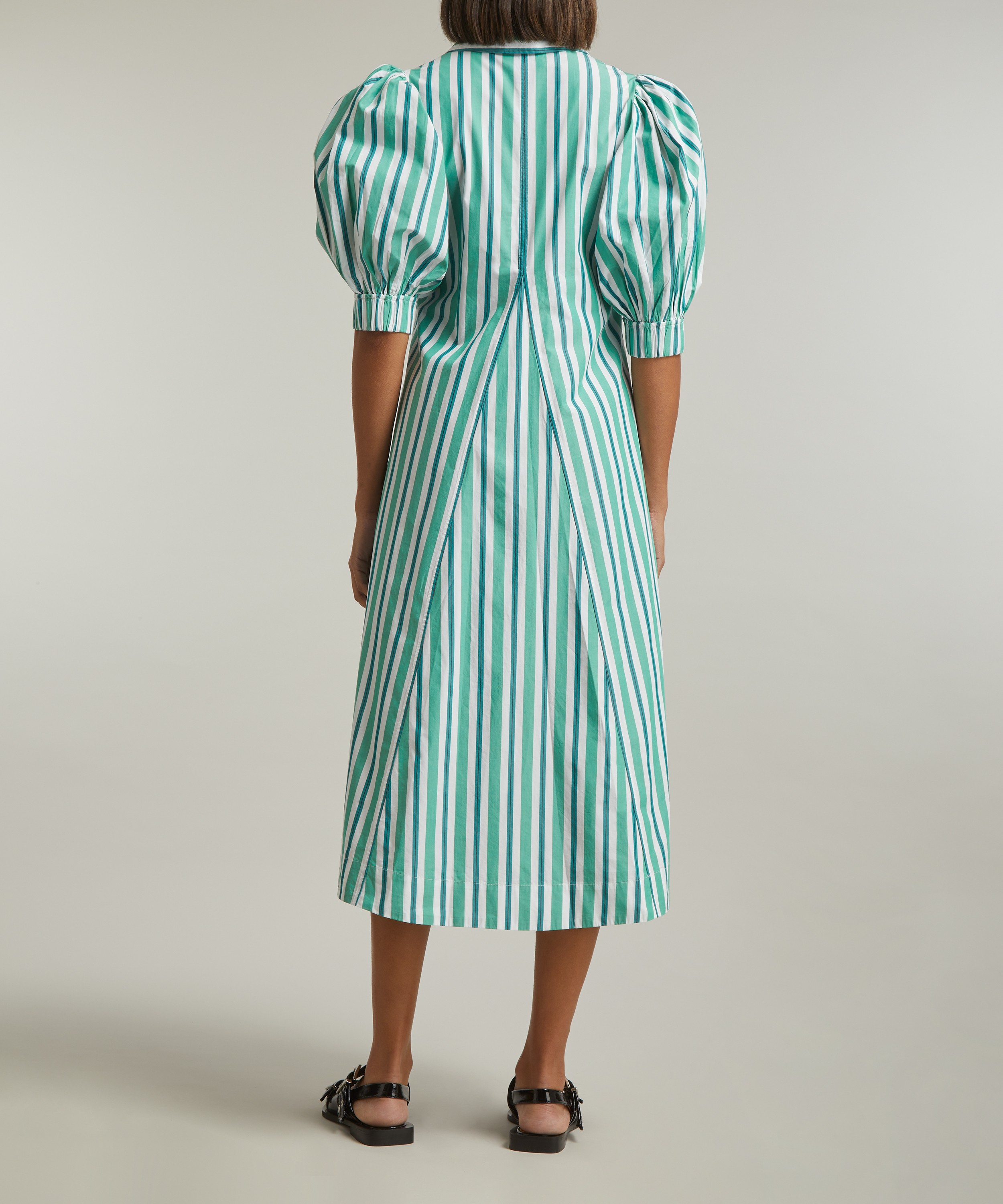 Ganni - Striped Long Dress image number 3