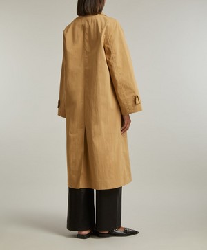Ganni - Twill Buckle Long Coat image number 3