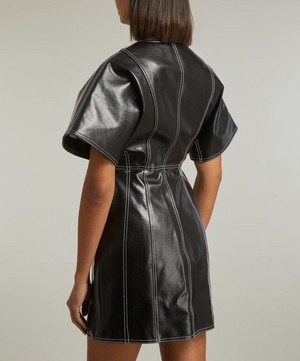 Ganni - Future Oleatex Fitted Mini Dress image number 3